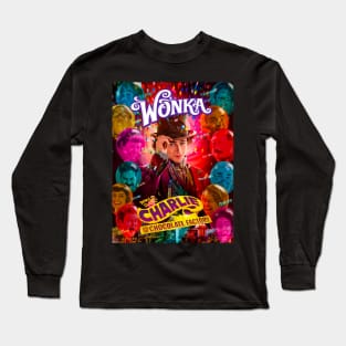 Wonka fan Artwork Long Sleeve T-Shirt